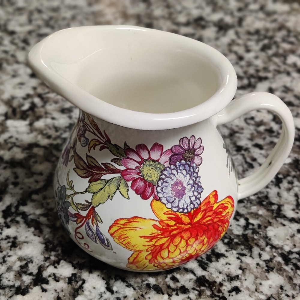 MacKenzie Childs Flower Market Creamer Pitcher